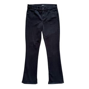 Express Skyscraper Jeans Womens 8S Mid Rise Stretch Flare Leg bootcut